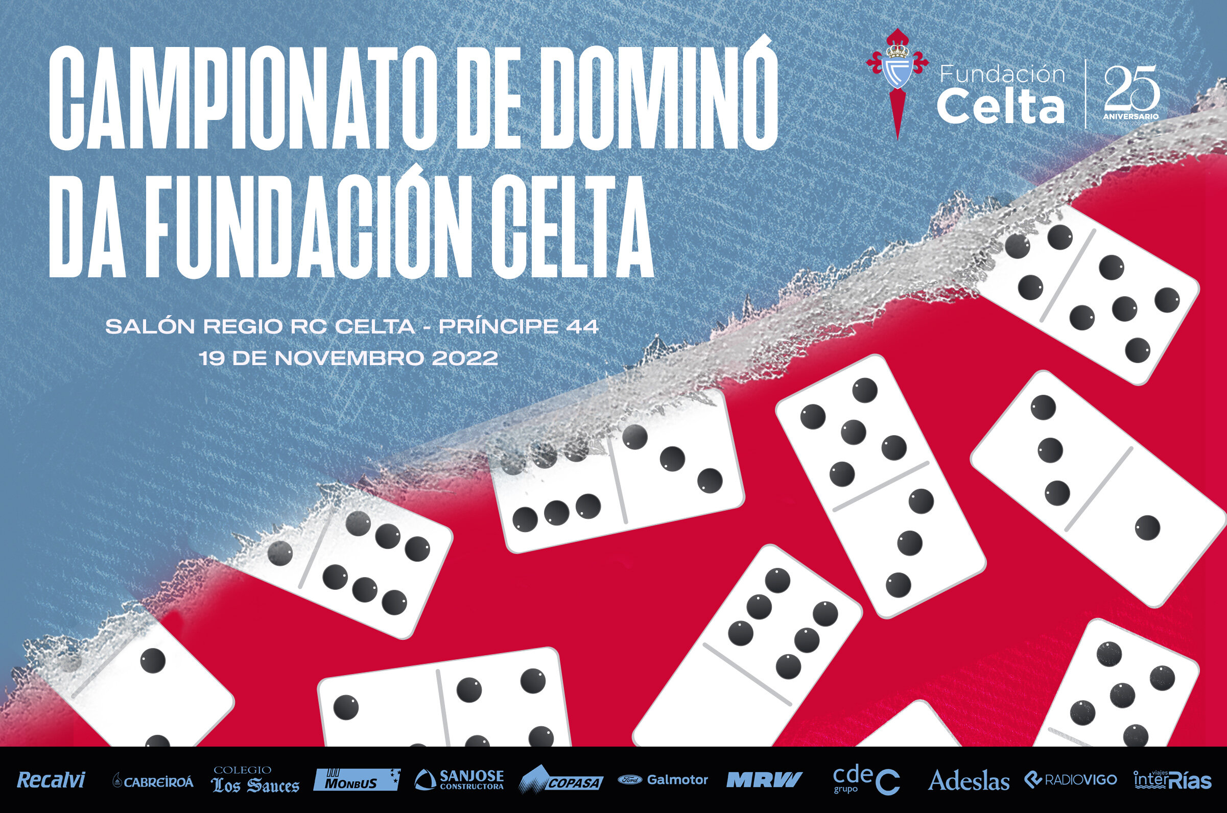 imagen horizontal campeonato de dominó|||CARTEL A4 CAMPIONATO DE DOMINÓ 2022|